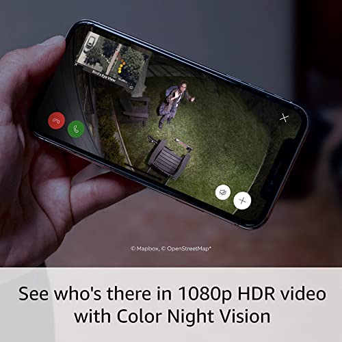 Ring Spotlight Cam Pro, Plug-In | 3D Motion Detection, Two-Way Talk with Audio+, and Dual-Band Wifi (2022 release) - Black