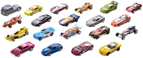 Hot Wheels Toy Cars & Trucks 20 Pack, Set of 20 1:64 Scale Vehicles for Play or Display, Instant Collection (Styles May Vary) (Amazon Exclusive)