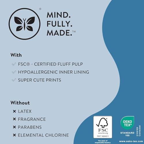 The Honest Company Clean Conscious Training Pants for Sensitive Skin | Hypoallergenic, Fragrance Free | Magical Moments + Butterfly Kisses | Size 2T/3T (up to 34 lbs), 66 Count