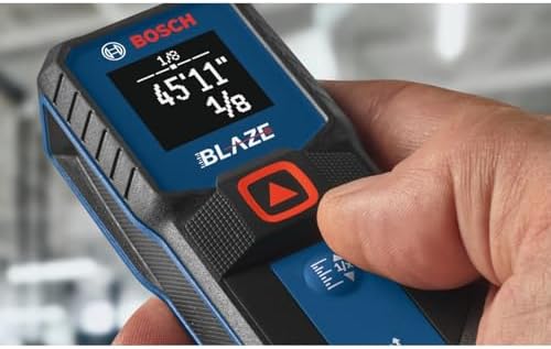 BOSCH GLM100-23 100 Ft Blaze Laser Distance Measure, Includes 2 AA Batteries