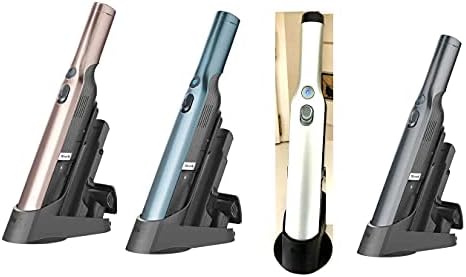 Shark WV201 WANDVAC Handheld Vacuum Lightweight at 1.4 Pounds with Powerful Suction, Charging Dock, Single Touch Empty and Detachable Dust Cup (WV201BLK Black) (Renewed)