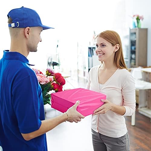 Metronic Pink Poly Mailers 14.5x19 Large Poly Mailers 100 Pack Self-Seal Shipping Bags, Packaging Bags, Shipping Envelopes, Packaging for Small Business, Boutique, Clothing