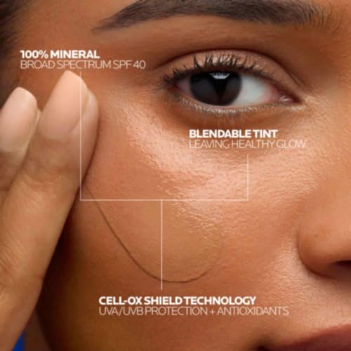 La Roche-Posay Anthelios Sunscreen SPF 50, Ultra-Light Fluid Broad Spectrum SPF 50, Face Sunscreen with Titanium Dioxide Mineral, Lightweight & Fast-Absorbing, Oil-Free, Matte Finish