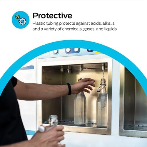 Eastman 0.17 Inch ID (1/4 Inch OD) PVC Clear Vinyl Tubing, 150 Foot Length, 98616