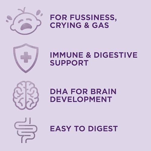 Amazon Brand - Mama Bear Gentle Premium Baby Formula Powder, DHA for Brain Support, Immune Blend 6, 2'FL HMO, For Fusiness, Crying & Gas, 33.2 Ounce (Pack of 1)