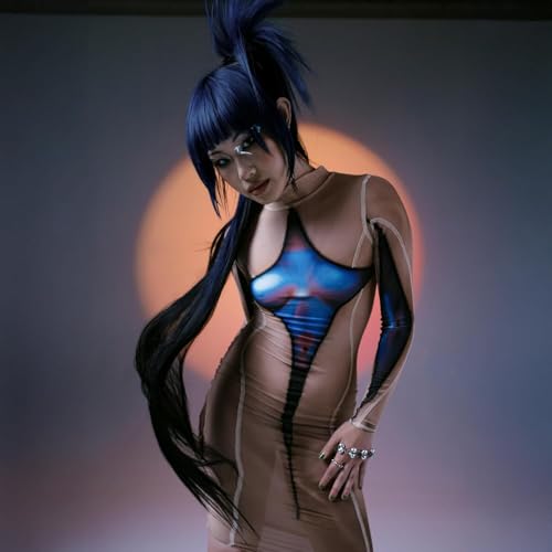 Arctic Fox Semi Permanent Hair Dye, Vegan & Cruelty Free, Deep Navy Blue, Ammonia Free, Fade Resistant, Arcane Caitlyn, For All Hair Types, 5.6 Fl Oz (Pack of 2)