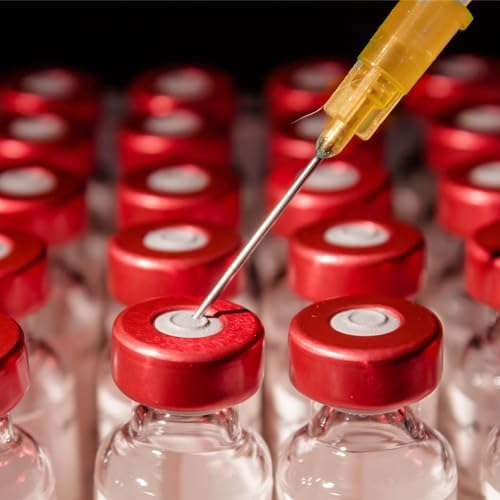 100 Pack Disposable 2.5ml/cc Lab Syringes with 25Ga 1 Inch Needle Luer Lock, Individually Sealed Packed