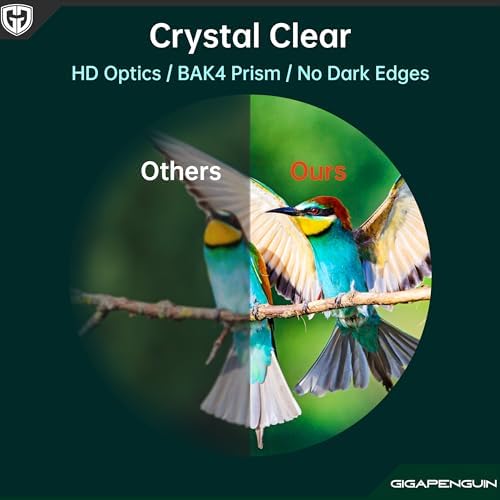 15x52 HD Binoculars for Adults High Powered with Upgraded Phone Adapter - Large View Binoculars with Clear Low Light Vision - Lightweight Waterproof Binocular for Bird Watching Travel Hunting Cruise