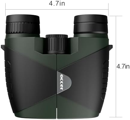 15x30 Compact Binoculars for Adults and Kids - Occer Large View High Powered Binoculars for Bird Watching - Lightweight Easy Focus Binocs with Low Light Vision for Hunting Cruise Ship Travel