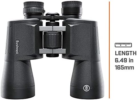 Bushnell PowerView 2 Binoculars, High-Definition Binoculars with Multi-Coated Lenses, Durable Aluminum Alloy Chassis, Wide Field of View, Ideal for Wildlife Observation, Hiking and Sporting Events