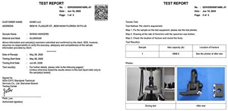 Heavy Duty Bronze Swing Hangers Screws Bolts Included Over 5000 lb Capacity Playground Porch Yoga Seat Trapeze Wooden Sets Indoor Outdoor (4 Pack)