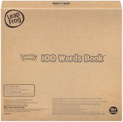 LeapFrog Learning Friends 100 Words Book (Frustration Free Packaging), Green