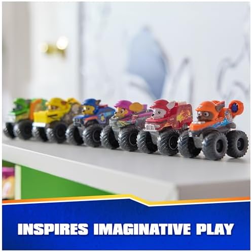 Paw Patrol: Rescue Wheels, 6-Piece Pup Squad Racers, Toy Cars Gift Set, Kids Toys for Boys & Girls Ages 3 and Up