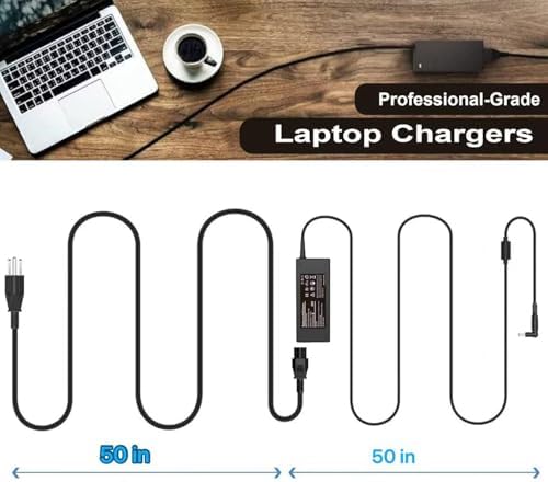 90W Universal AC Adapter Laptop Charger Compatible with Dell HP Acer Asus Lenovo IBM Sony Fujitsu Gateway Notebook Ultrabook Chromebook Power Supply Cord with 16 Tips