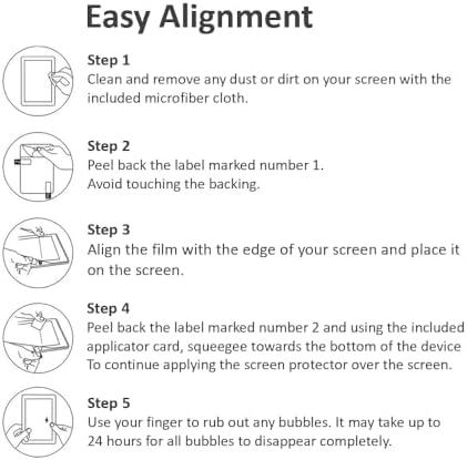 Antiglare Screen Protector (2 Pack), for Amazon Kindle Paperwhite (2024 Releases) and Kindle Colorsoft