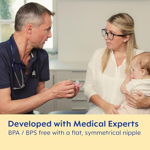 MAM Air Day & Night Baby Pacifier, for Sensitive Skin, Glows in The Dark, 16+ Months, Baby Boy, 4 Count