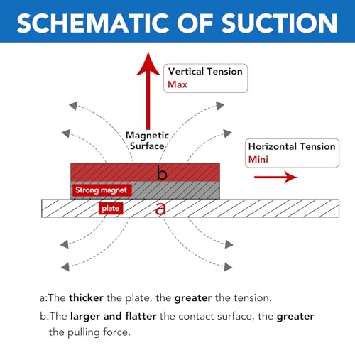 LOVIMAG Waterproof Strong Rare Earth Magnets,Powerful Neodymium Disc Magnets with Epoxy Coating and Double-Sided Adhesive Ideal for Fridge, Scientific, Craft,Office etc,1.26 inchx0.08 inch-Pack of 12
