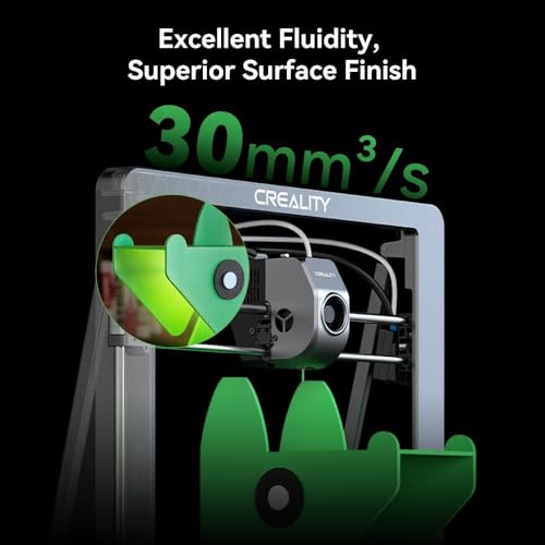 CREALITY Ender Fast PLA Filament 1.75mm, High Speed Black PLA 3D Printer Filament, 1kg (2.2lb) Neatly Wound Cardboard Spool, Dimensional Accuracy +/- 0.03mm, Fit for Most Rapid FDM 3D Printers(White)
