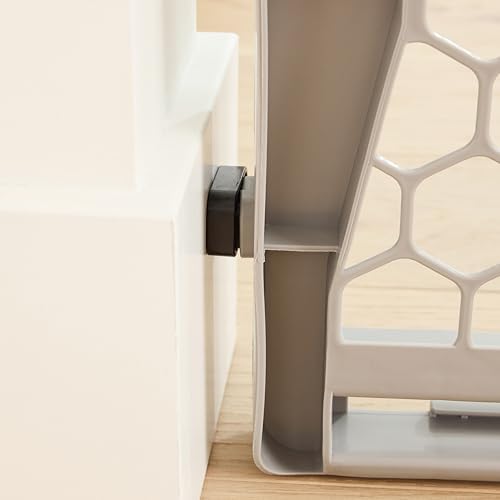 Regalo Easy Fit Plastic Adjustable Extra Wide Baby Gate, 1 Count (Pack of 1)