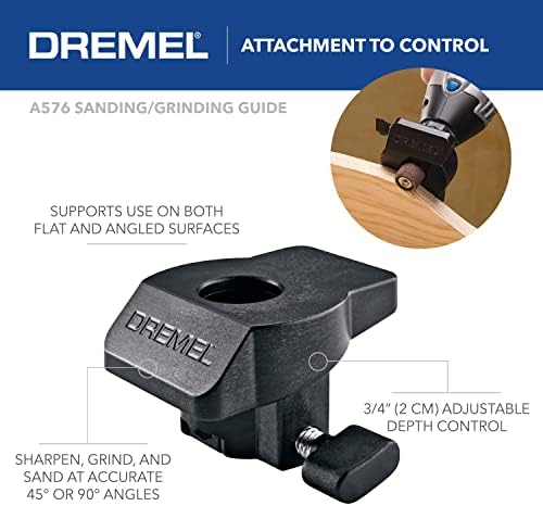 Dremel 4300-5/40 High Performance Rotary Tool Kit with LED Light- 5 Attachments & 40 Accessories - Ideal for Grinding, Cutting, Wood Carving, Sanding, and Engraving