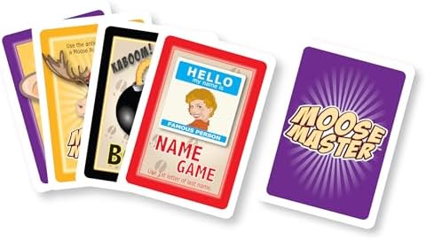 Moose Master - Laugh Until You Cry Fun - Your Cheeks Will Hurt from Smiling and Laughing so Hard - for Fun People Looking for A Hilarious Night in a Box