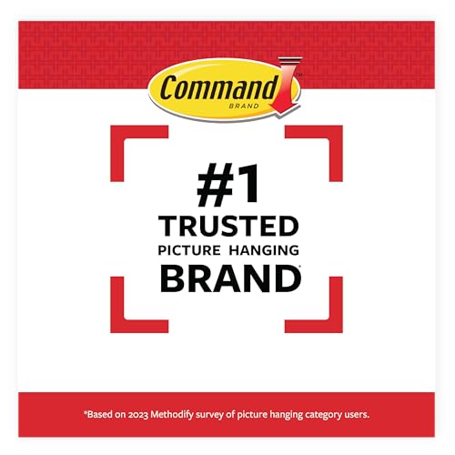Command 15 lb Large Picture Hanging Strips 28 Pairs (56 Strips), Damage-Free Hanging Picture Hangers, No Tools Wall Hanger for Home Decor, White Adhesive