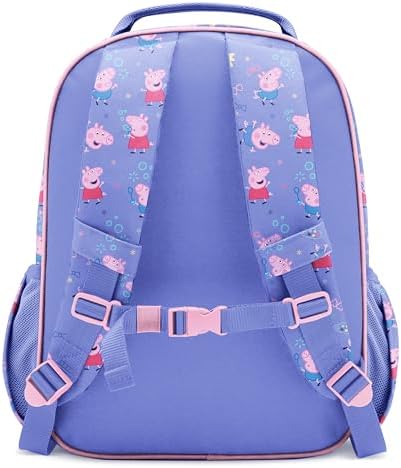 Simple Modern Medium Peppa Pig Toddler Backpack for School Girls and Boys | Kindergarten Elementary Kids Backpack | Fletcher Collection | Kids - 15" tall | Bubbles