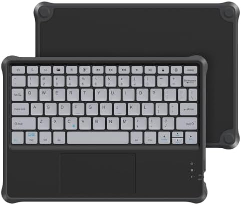 Made For Amazon Kids Bluetooth Keyboard, for 10” Fire Kids Pro and 10” Fire Kids Tablets | Black