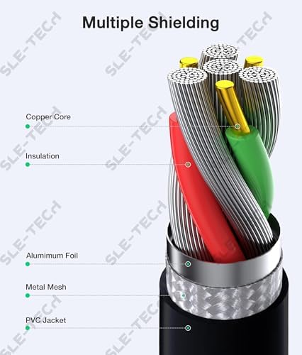SLE-TECH Universal Chromebook Charger USB C Compatible with Hp 65W 45W USB-C Laptop Charger,for Lenovo Thinkpad/Yoga,Dell Chromebook 3100,Asus,Samsung,Acer,Google Series Type C Power Cord