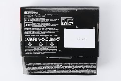 Flashlight Rechargeable 2 Packs, High Lumens Flashlight, Super Bright Small LED Flash Light- Zoomable, Adjustable Brightness, Long Lasting for Camping, Outdoors and Home Emergency