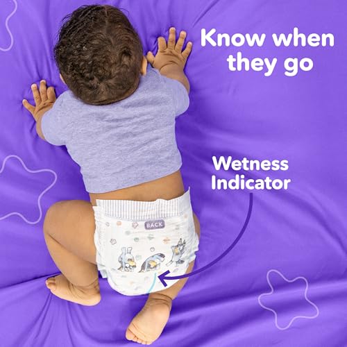 Luvs Diapers - Size 6, 144 Count, Bluey Platinum Protection Baby Diaper