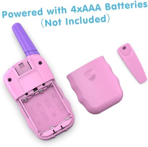 Selieve Toys for 5-12 Year Old Children's, Walkie Talkies for Kids 22 Channels 2 Way Radio Toy with Backlit LCD Flashlight, 3 Miles Range for Outside, Camping, Hiking