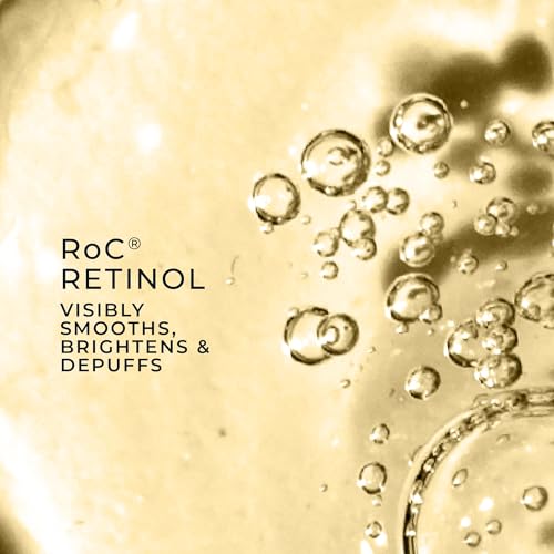 RoC Retinol Correxion Under Eye Cream for Dark Circles & Puffiness, Daily Wrinkle Cream, Anti Aging Line Smoothing Skin Care Treatment for Women and Men, 0.5 oz (Packaging May Vary)