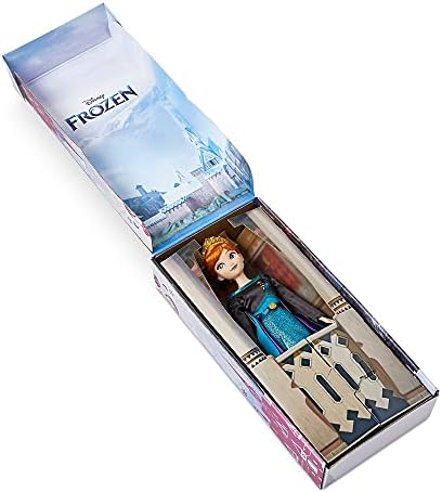 Disney Store Girl's Princess Classic Doll (Queen Anna from Frozen 2), 11 Inches, Includes Brush with Molded Details, Fully Posable Toy in Classic Outfit -