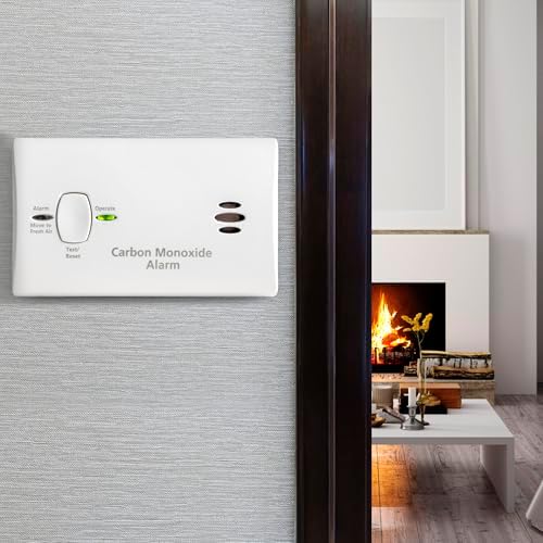 Kidde Carbon Monoxide Detector, Battery Powered CO Alarm with LEDs, Test-Reset Button, Low Battery Indicator, Portable