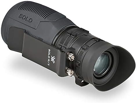 Vortex Optics Solo R/T 8x36 Monocular - MRAD Based Ranging Reticle, Utility Clip, Adjustable Eyecup, Rubber Armor, Non-Slip Grip, Fogproof, Waterproof - Unlimited, Unconditional Warranty