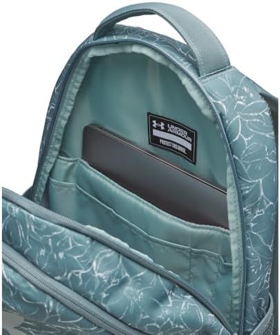 Under Armour Unisex Hustle 6.0 Backpack, (587) Jasper Blue/Jasper Blue/Serpentine, One Size Fits Most