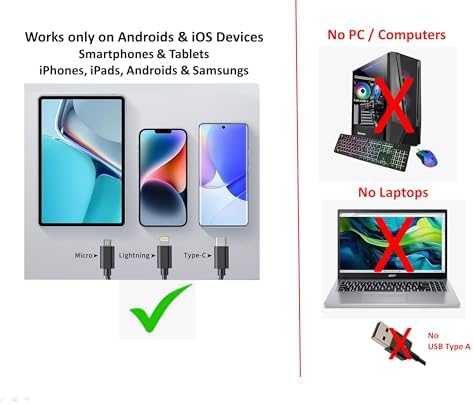 USB Digital Microscope, 50x-1600x Magnification Handheld, 1440P HD 8 LED Lights, Portable Pocket Microscope, Compatible with iOS and Android Devices, 2MP Magnifier Microscopes Camera for Adults, Kids