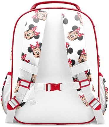 Simple Modern Medium Disney Toddler Backpack for School Girls and Boys | Kindergarten Elementary Kids Backpack | Fletcher Collection | Kids - 15" tall | Minnie Mouse Fun