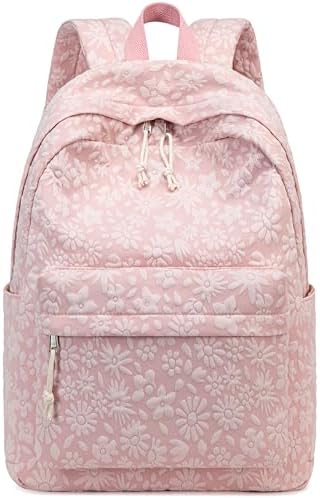 School Backpack for Teen Girls Bookbags Elementary High School Corduroy Laptop Bags Women Travel Daypacks