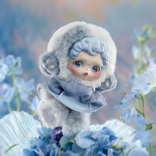 POP MART SKULLPANDA L’impressionnisme Series Plush Doll 9 PCs Blind Box Figures, Random Design Action Figures Collectible Toys Home Decorations, Holiday Birthday Gifts for Girls and Boys, Whole Set