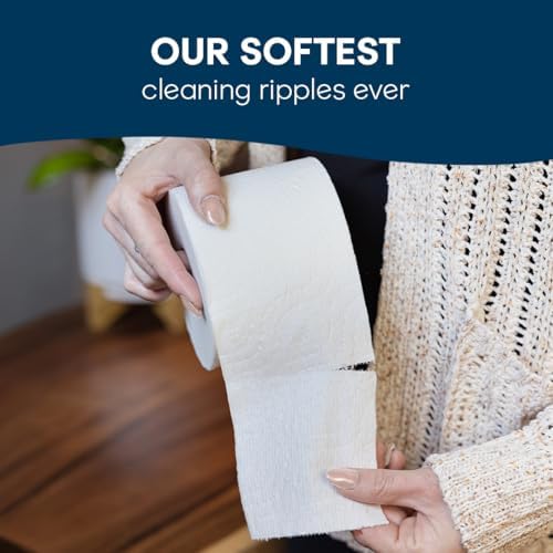 Cottonelle Ultra Comfort Toilet Paper with Cushiony CleaningRipples Texture, Strong Bath Tissue, 24 Family Mega Rolls = 108 Regular Rolls (4 Packs of 6)