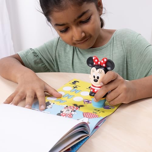 Melissa & Doug Sticker Wow!™ Disney Minnie Mouse Bundle: 24-Page Activity Pad, Stamper, 500 Stickers, Mini Pad, Arts and Crafts Fidget Toy Collectible Character