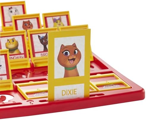Hasbro Gaming Guess Who? Board Game, with People and Pets Cards, The Original Guessing Game for Kids, Ages 6 and Up (Amazon Exclusive)