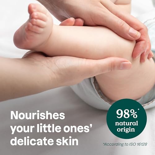 ATTITUDE Baby Lotion, EWG Verified Moisturizer, Dermatologically Tested Moisturizing Cream, Vegan and Cruelty-Free, Unscented, 16 Fl Oz