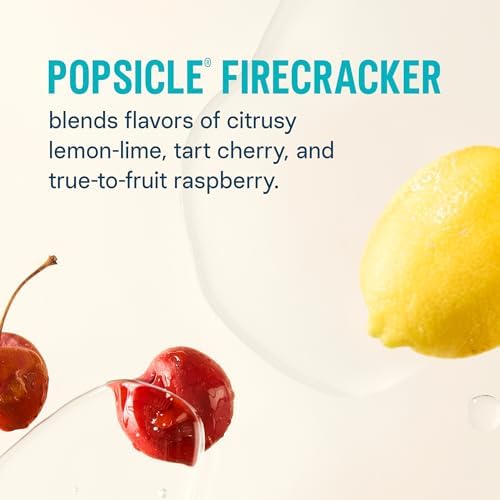 Liquid I.V.® Hydration Multiplier - Popsicle Firecracker | Electrolyte Powder Drink Mix | 1 Pack (16 Servings)