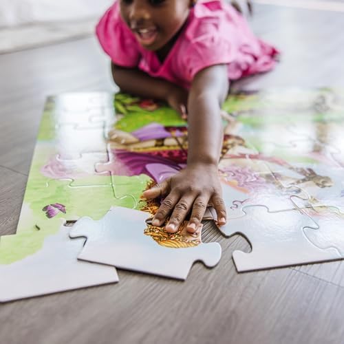 Melissa & Doug Fairy Tale Castle Jumbo Jigsaw Floor Puzzle (48 pcs, 2 x 3 feet) - FSC Certified