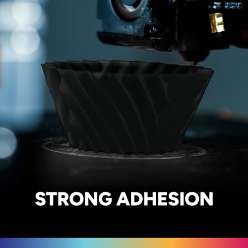 OVERTURE PLA Filament 1.75mm PLA 3D Printer Filament, 2kg Cardboard Spool (4.4lbs), Dimensional Accuracy +/- 0.02mm, Fit Most FDM Printer (Black 2-Pack)