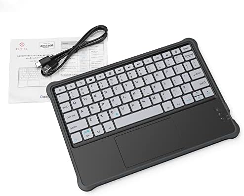 Made For Amazon Kids Bluetooth Keyboard, for 10” Fire Kids Pro and 10” Fire Kids Tablets | Black