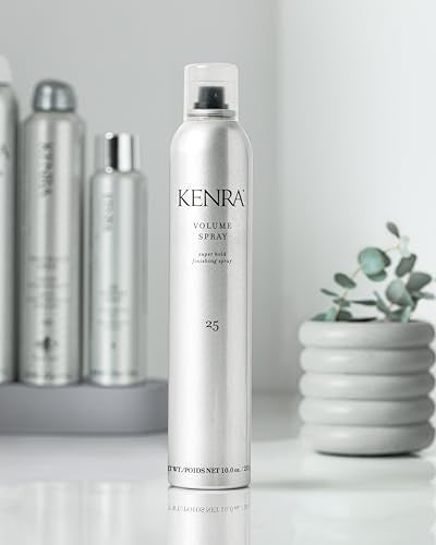 Kenra Professional Volume Spray 25 | Super Hold Finishing & Styling Hairspray | Flake-free & Fast-drying | Wind & Humidity Resistance | All Hair Types